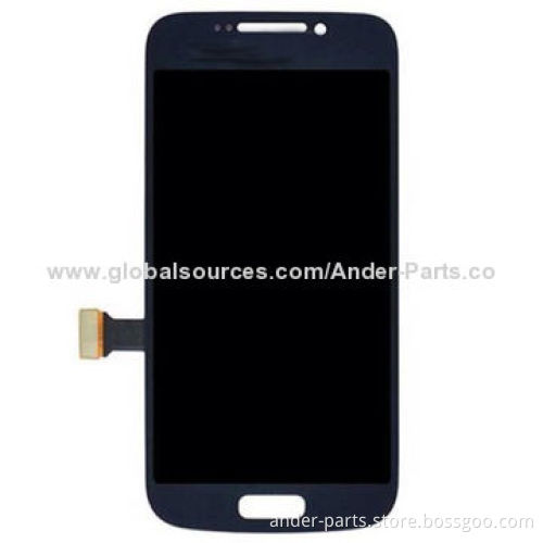 LCD display with touchscreen digitizer for Samsung Galaxy S4 Mini i9195 i9190, White/Blue